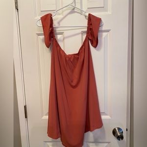 Off the shoulder dress
